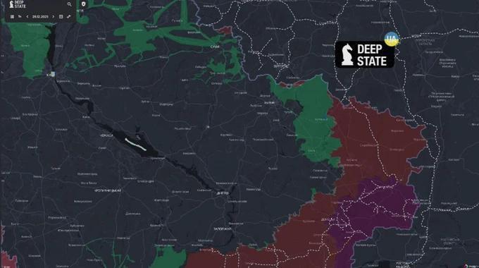 乌克兰军事分析组织“深蓝智库”（DeepState）声称，在2025年，俄罗斯共