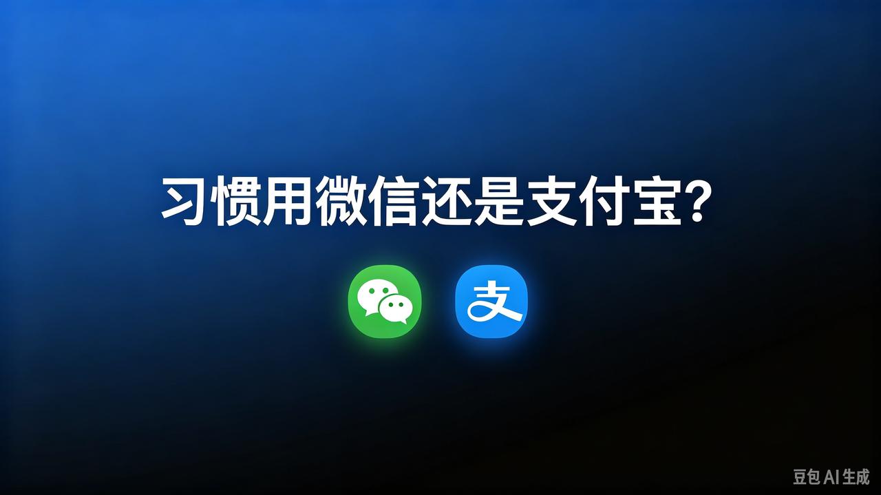 你习惯把钱放在支付宝还是微信？看到这样的一话题。

可能是先入为主吧，我还是习惯