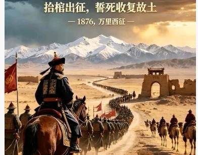 69岁抬棺出征，左宗棠到底图什么？祖国山河，寸土不让！