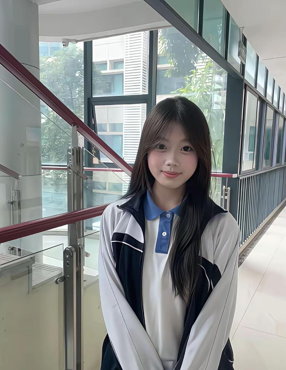 校园走廊的风，藏着青春最温柔的模样，校服与笑容，是少年时代最美好的限定✨