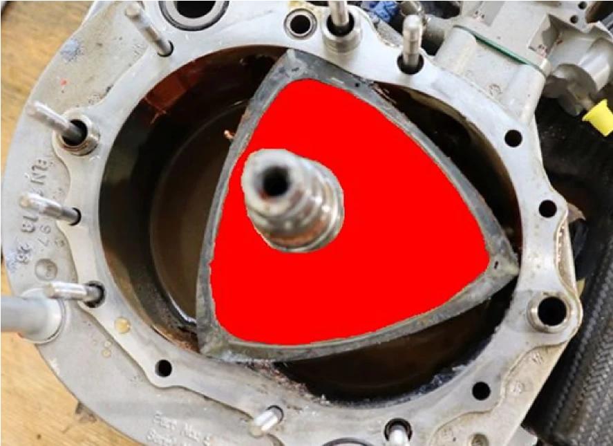 奥地利S-100 Camcopter无人直升机的发动机。