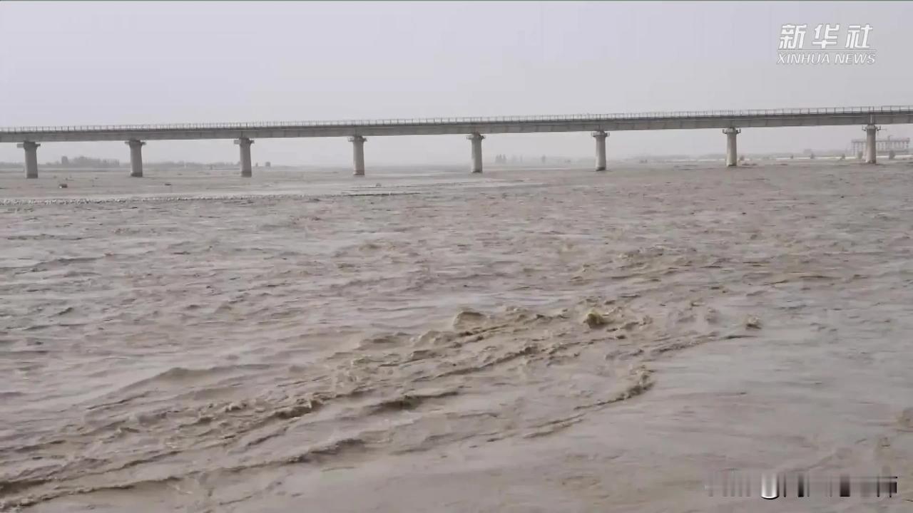 最近经常看到有关塔里木河视频，一片欢腾，甚至更有比拟长江浩浩荡荡，赞美之声不绝于