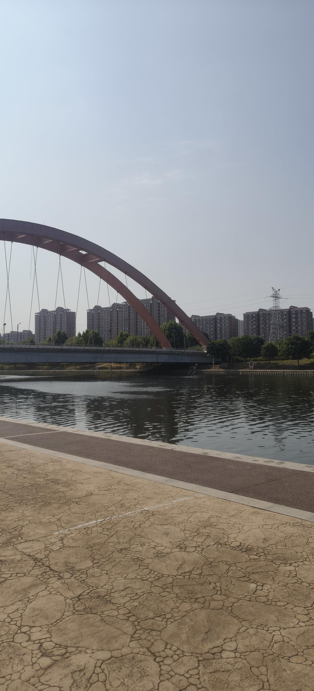 夏天里，
最舒服的时光，
无疑是晚饭后来到河边，
吹风、散步。

走在小道上，