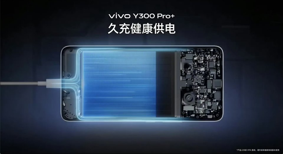 7300mAh超薄蓝海电池！Y300 Pro+这续航简直了，叫它“续航灭霸”真没