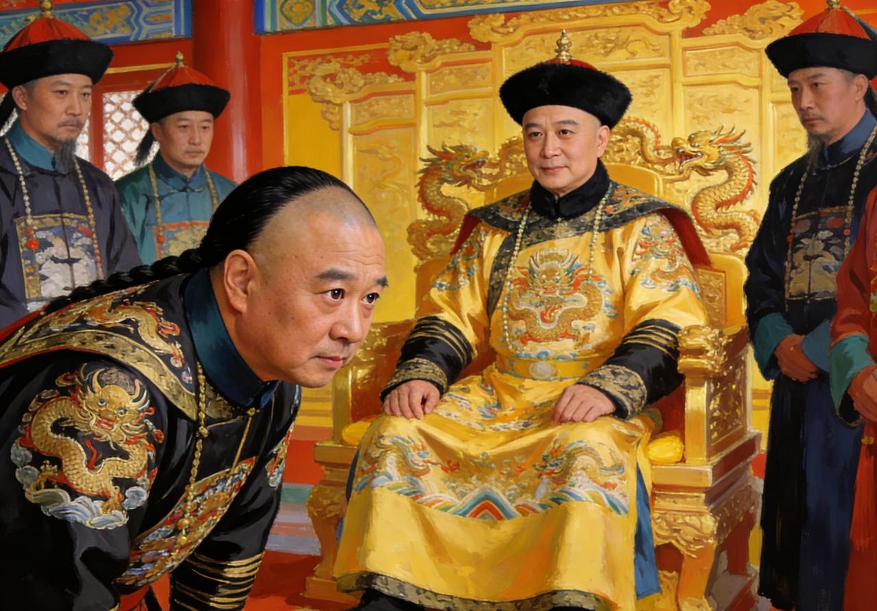 乾隆金銮殿上出谜：“四四方方一座城，里面住着许多兵，只见兵打仗，不见兵出城。”和