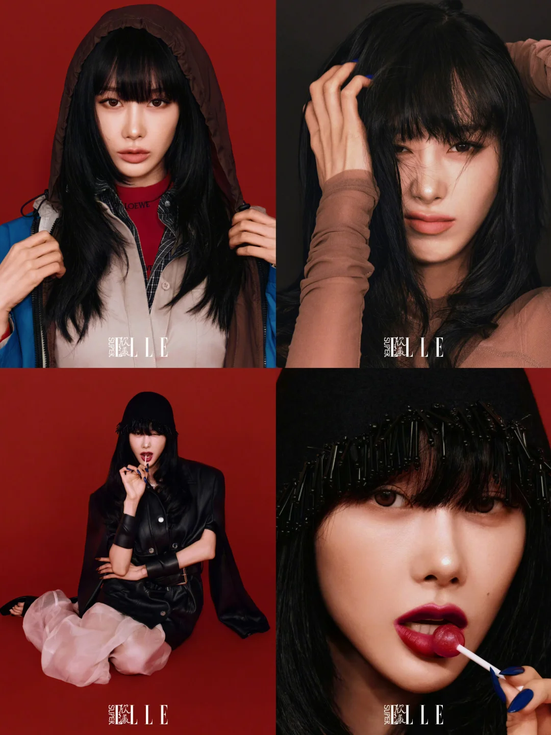 LOEWE加持！GISELLE✖️SuperELLE七月刊