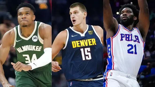 NBA官方公布最新一期MVP榜单：前七没变，前五均为国际球员，杜兰特第八，詹姆斯