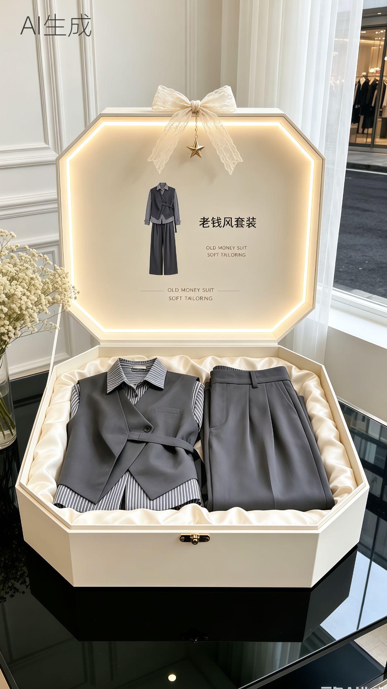 穿出自己的风格 老钱风穿搭 三件套