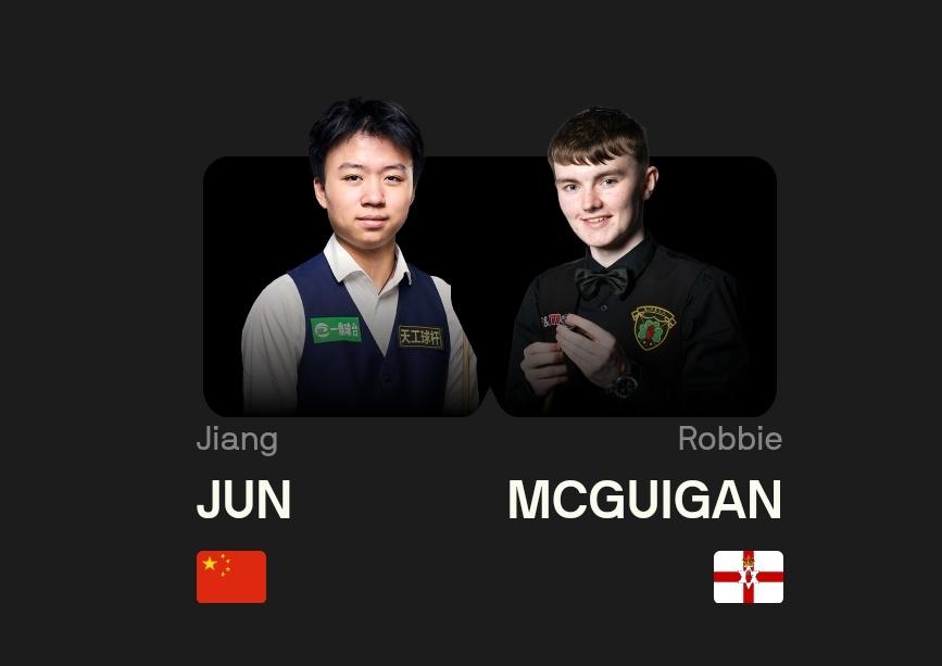 江俊1-32不敌麦奎根，无缘单局限时赛次轮！
 
北京时间12月10日晚，202