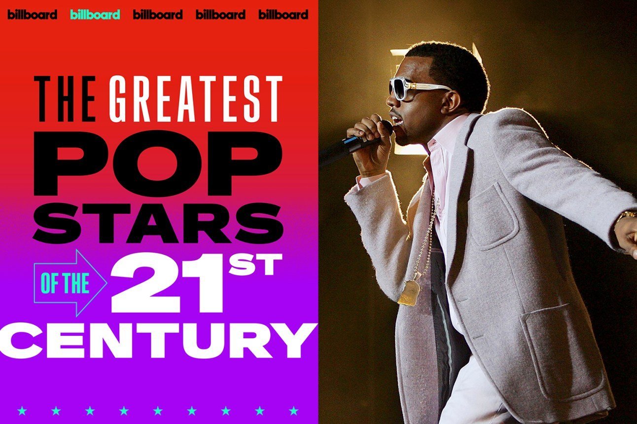 Billboard“21世纪最伟大流行歌手”第7名揭晓：Kanye West，B