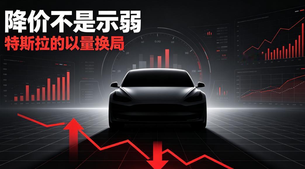 特斯拉Model3/Y降价，别被忽悠了，底层逻辑就这四个字：以量换局！
很多人一