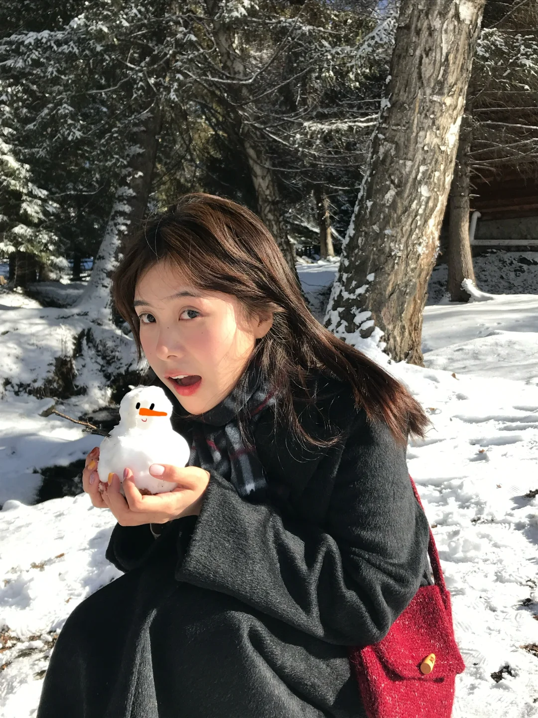 吃雪人