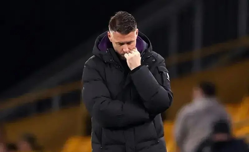 狼队前15轮英超仅2分，刷新英格兰前四级别联赛同期最差纪录德比郡当年创下英超最低