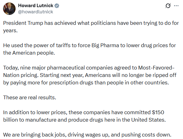 不用谈判，用关税。 