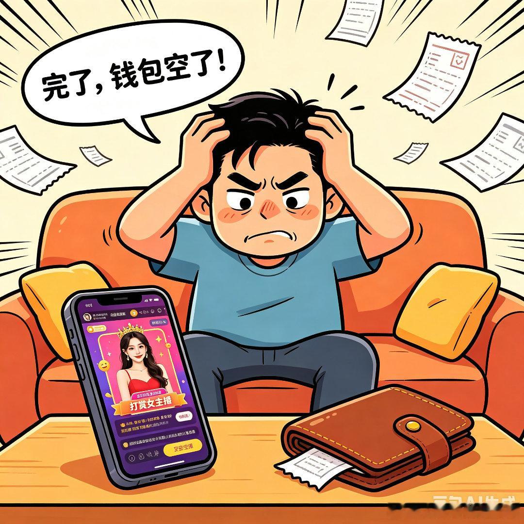 已婚男子2年打赏女主播1700万直播打赏后反悔钱还能要回来吗男子瞒着妻子，动用夫