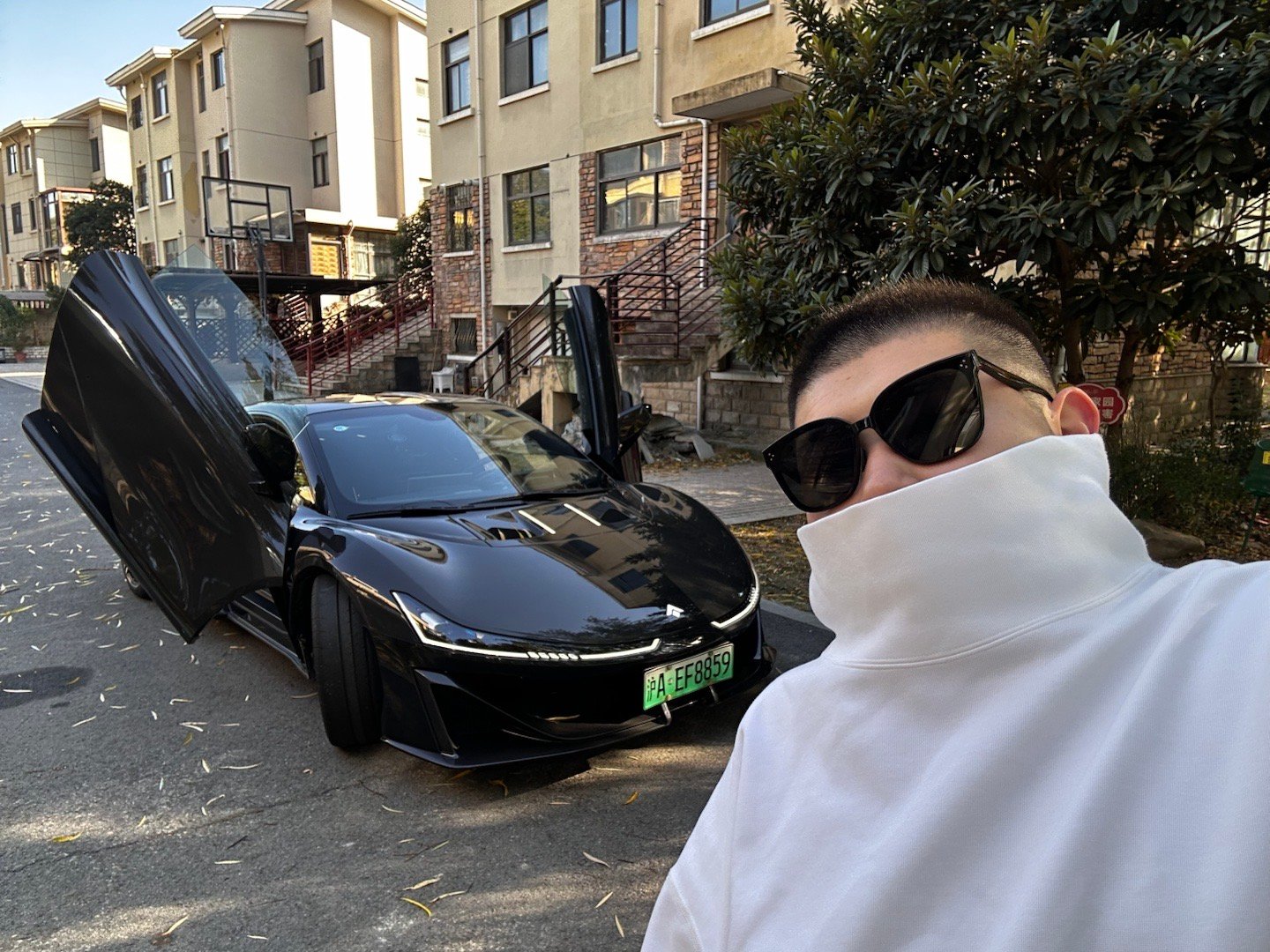 今天的任务就是好好开一下这辆国产神车可惜的是 气温个位数 cup2轮胎热不起来毕