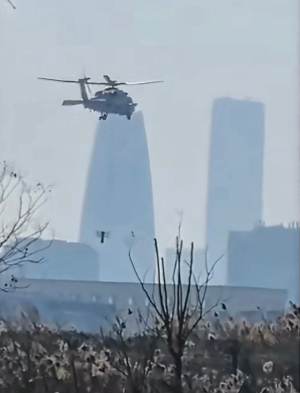 首见Z20F吊放声呐！中国海军力量烽火问鼎计划中国海军舰载机