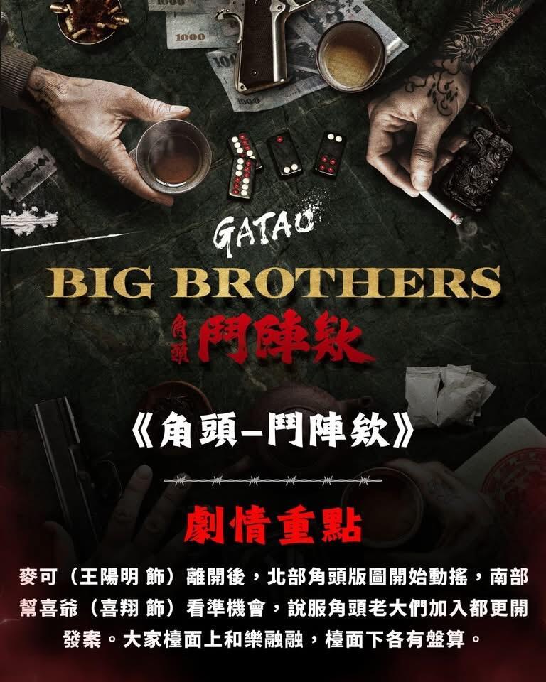 电影角头大桥头定档🔥年度最野台味江湖片来了！这次大桥头风云起，兄弟情义与江湖道