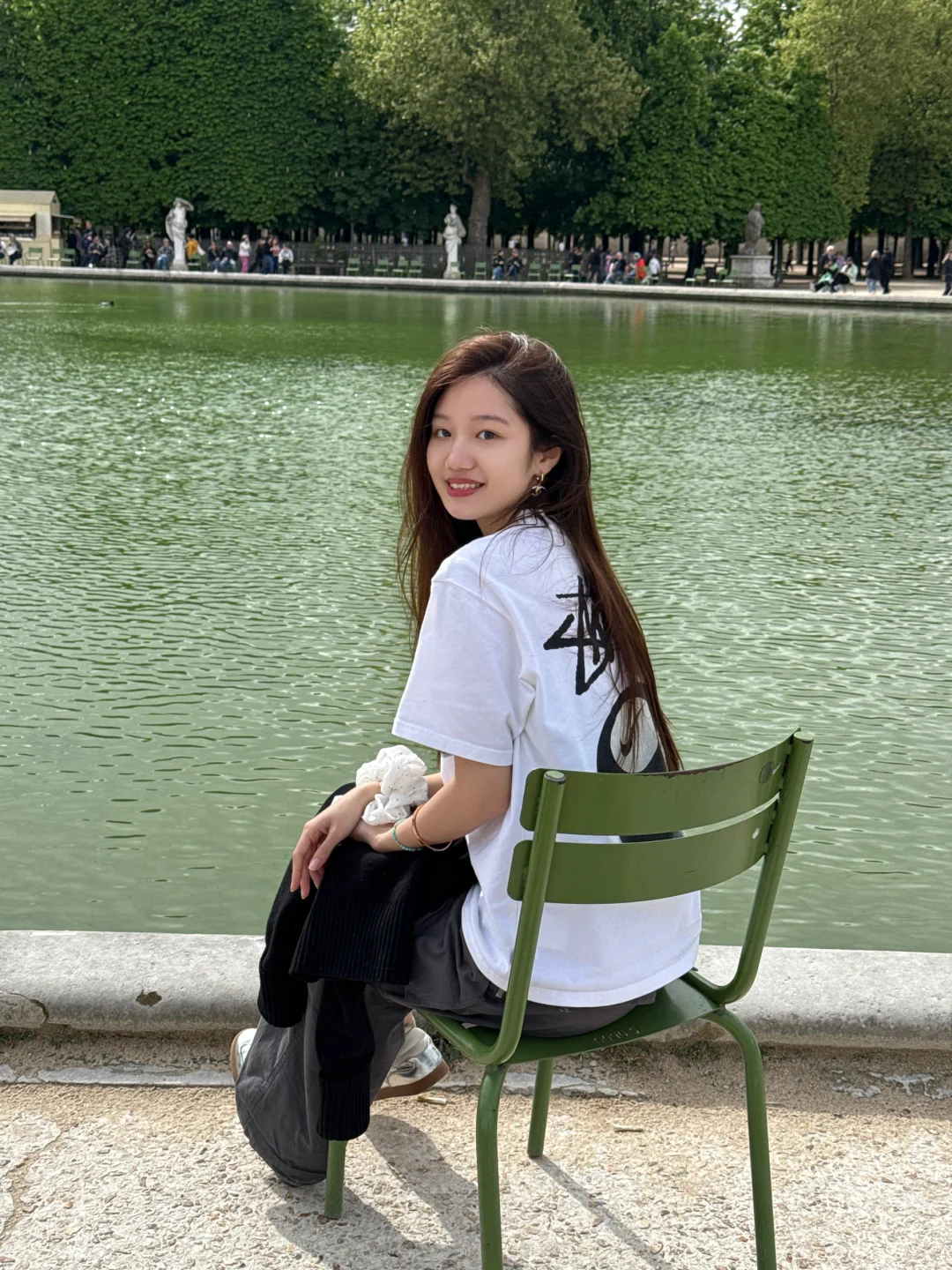 在杜乐丽花园晒晒太阳☀️💐