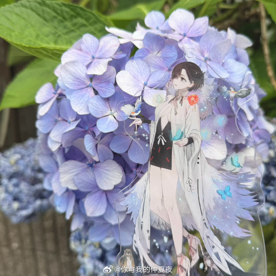 夏天就是慢慢等紫阳花开(⌒▽⌒) 