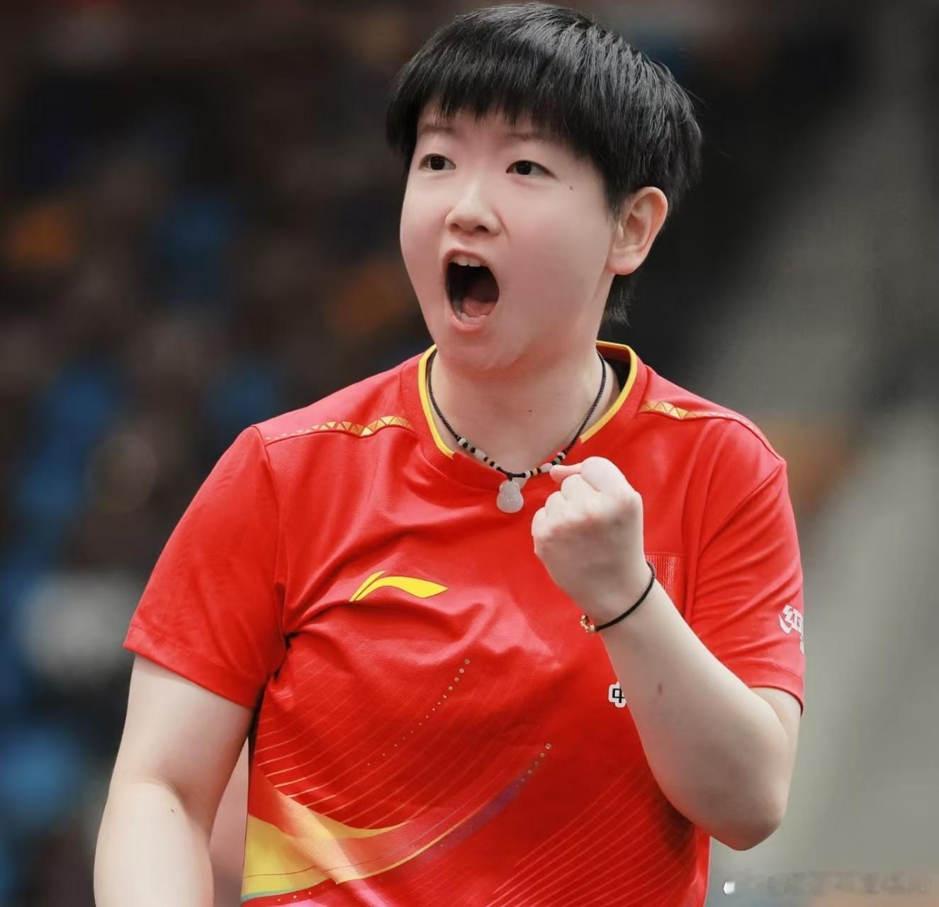 一人一张运动员反差神图 孙颖莎首登世界第一四周年纪念日，2022年1月30日孙颖