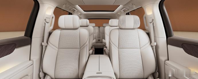 D系列究竟是怎样的“旗舰”，刚才零跑D19放出来的内饰图基本能说明情况。设计上相