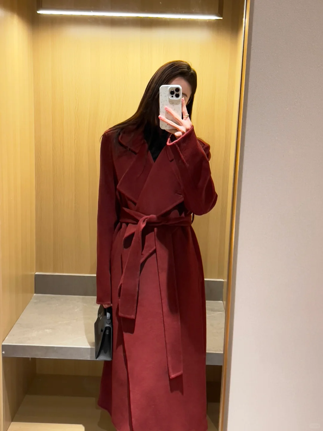 新年红大衣！