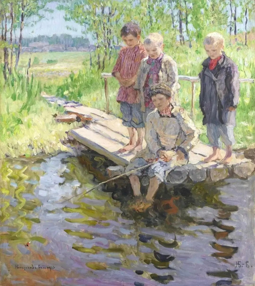 俄罗斯艺术家尼古拉·彼得罗维奇·鲍格丹诺夫-别尔斯基(Nikolay Petro