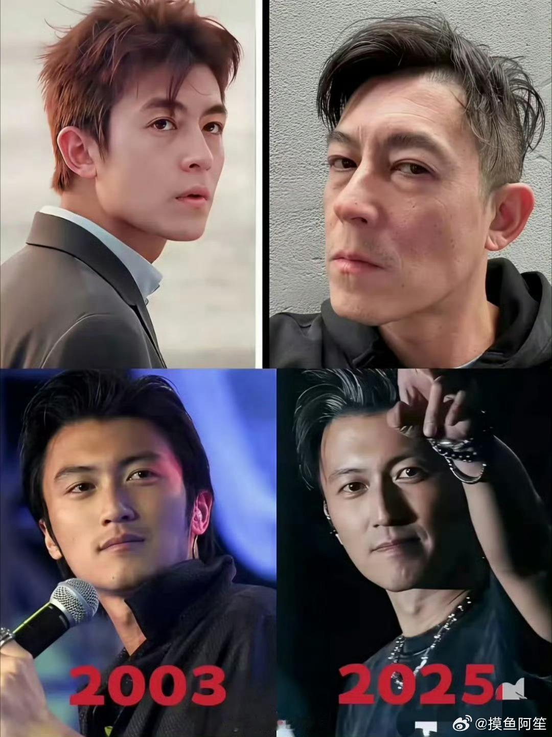 只有娱乐圈的男的是靠脸吃饭，退出娱乐圈不靠脸吃饭了自然就不保养了 ​​​