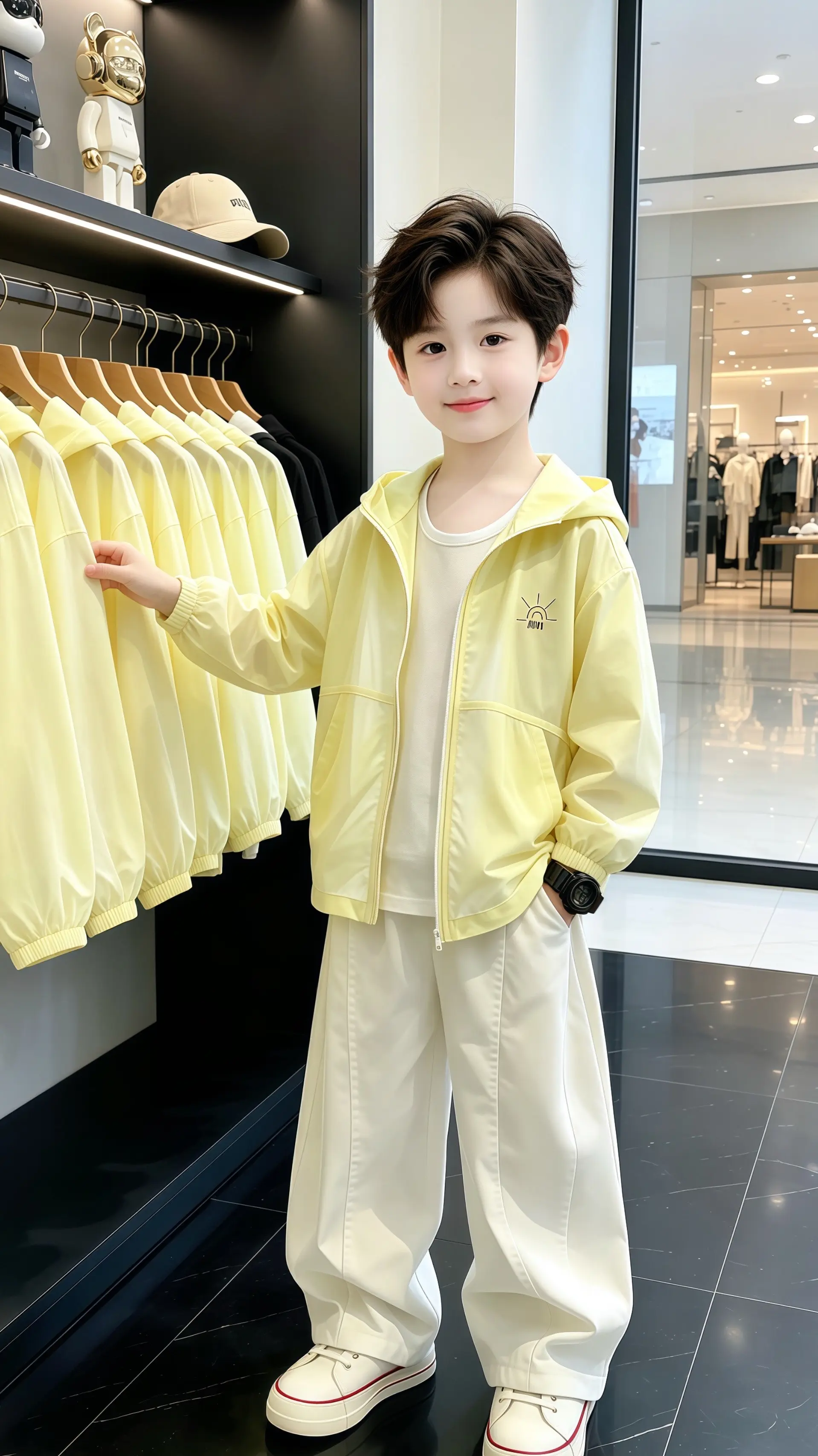 高品质童装  童裝儿童松弛感穿搭 童装气质套装 高品质童装