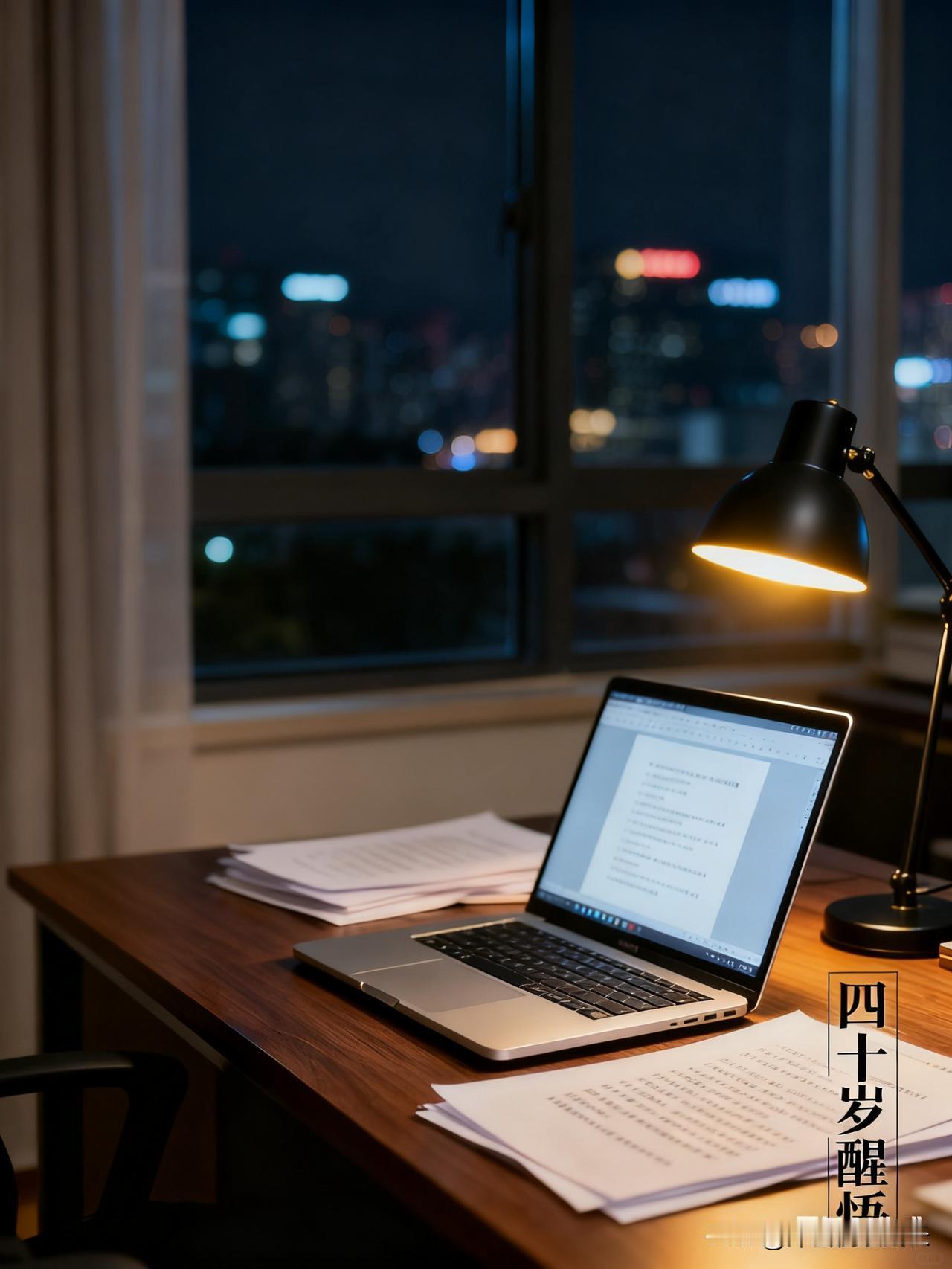 四十岁那晚，他突然懂了：忙了一辈子，竟差点白活
 
老张盯着电脑屏幕上未完成的报