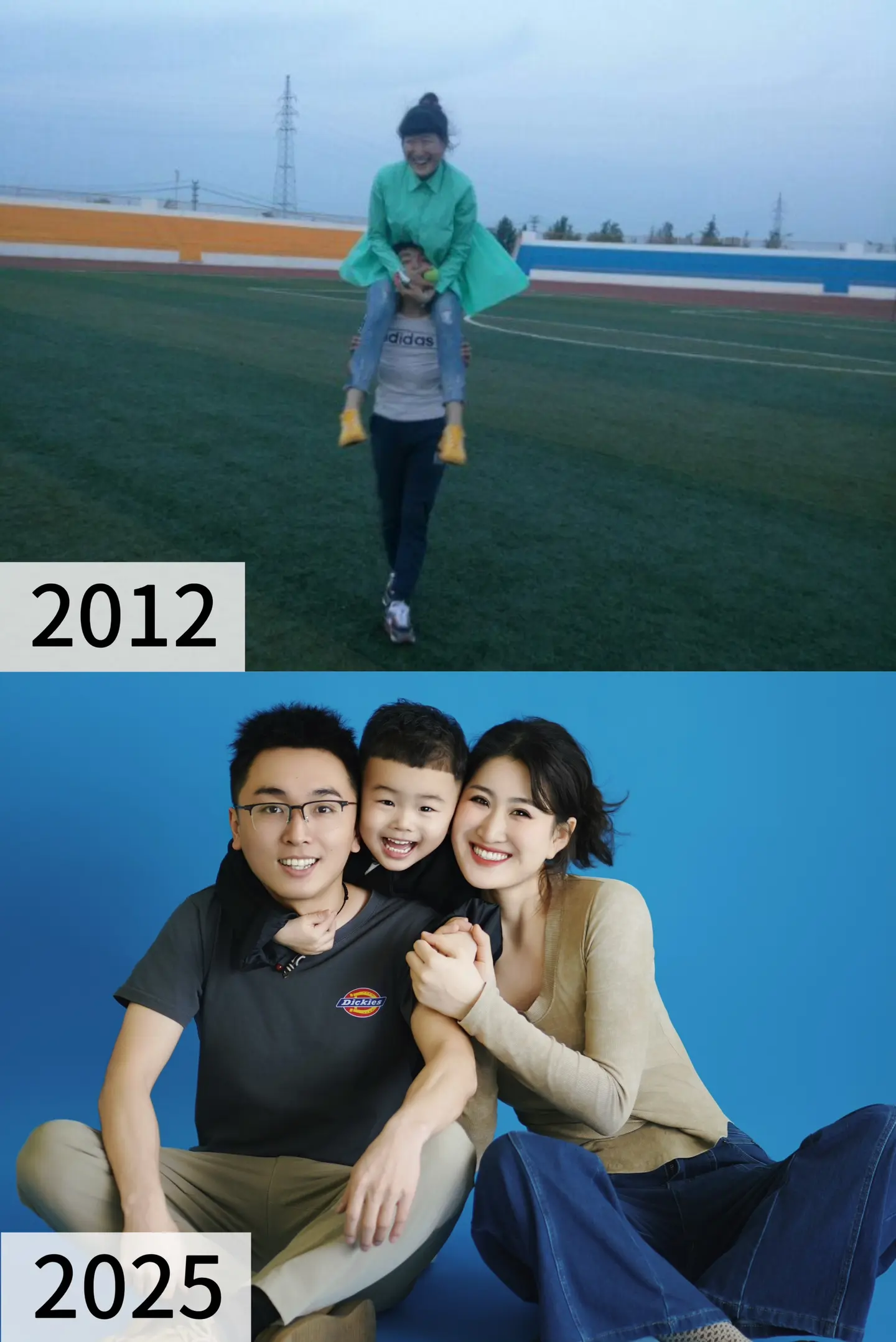 从校服到婚纱 再到柴米油盐酱醋茶 13年前我喜欢你 13年后我还愿意❤️