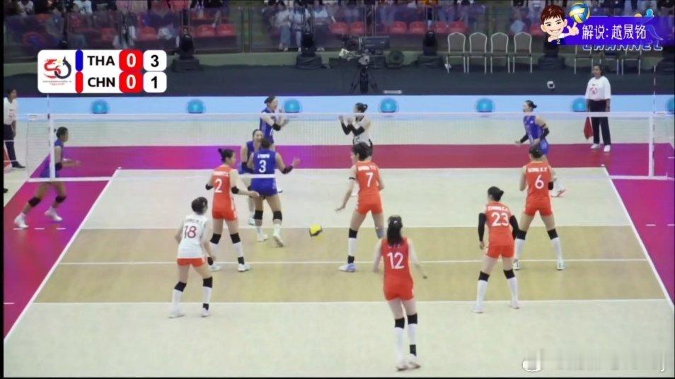 草台班子，中国女排3-1，显示泰国女排3-1[流鼻血][流鼻血][流鼻血][流鼻