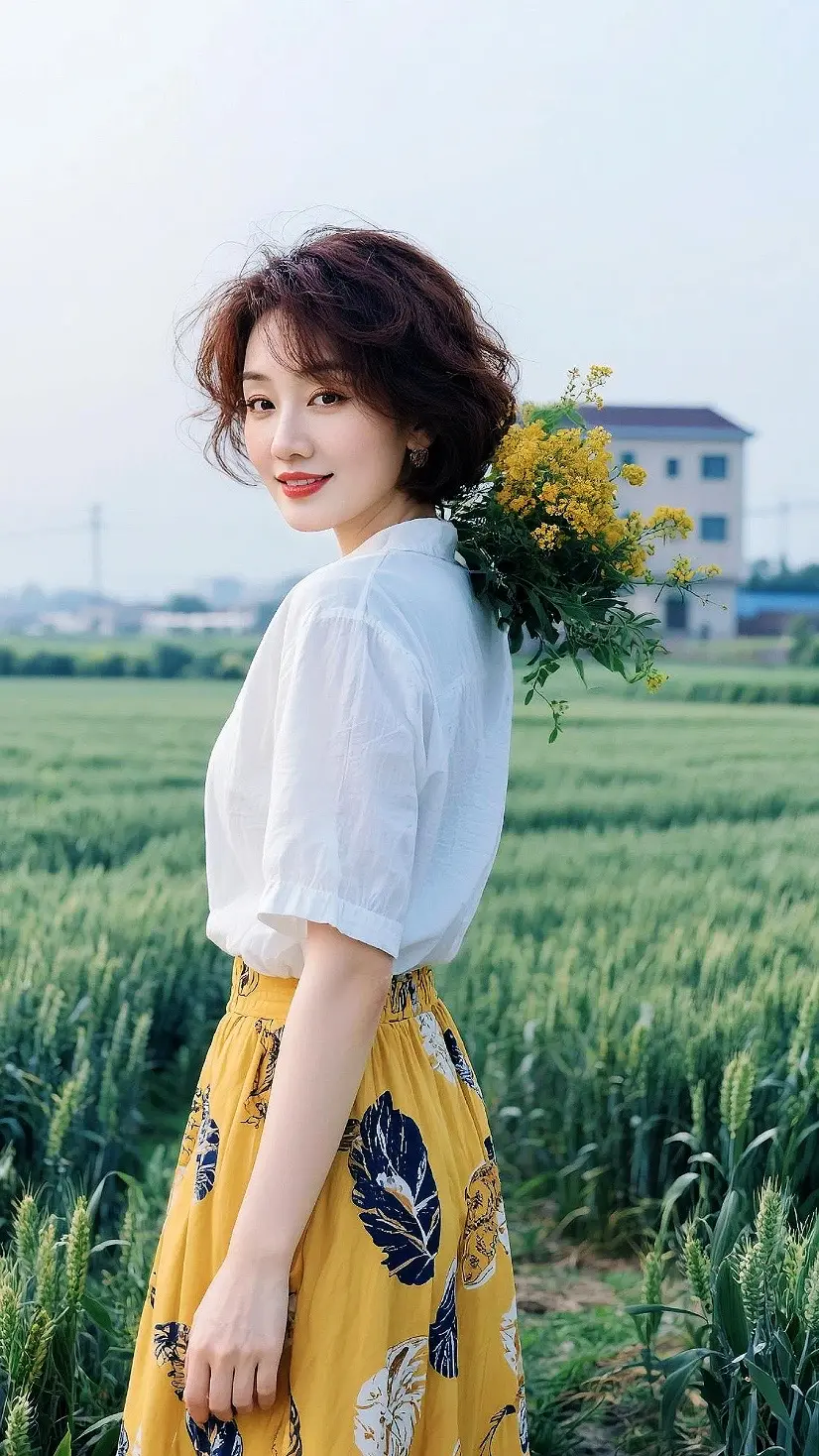 AI田园风写真 ai创作 广告分成伙伴计划玩法达人