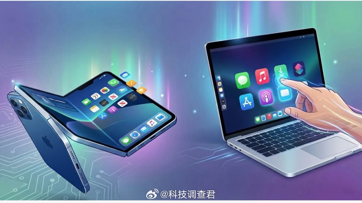 折叠iPhone触屏MacBook快了触屏 MacBook说实话不感兴趣还是折叠