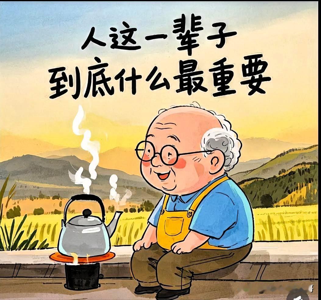 人生重要的：是体验与心之所安
 
人生从不是一场追名逐利的竞赛，
重要的是脚下的