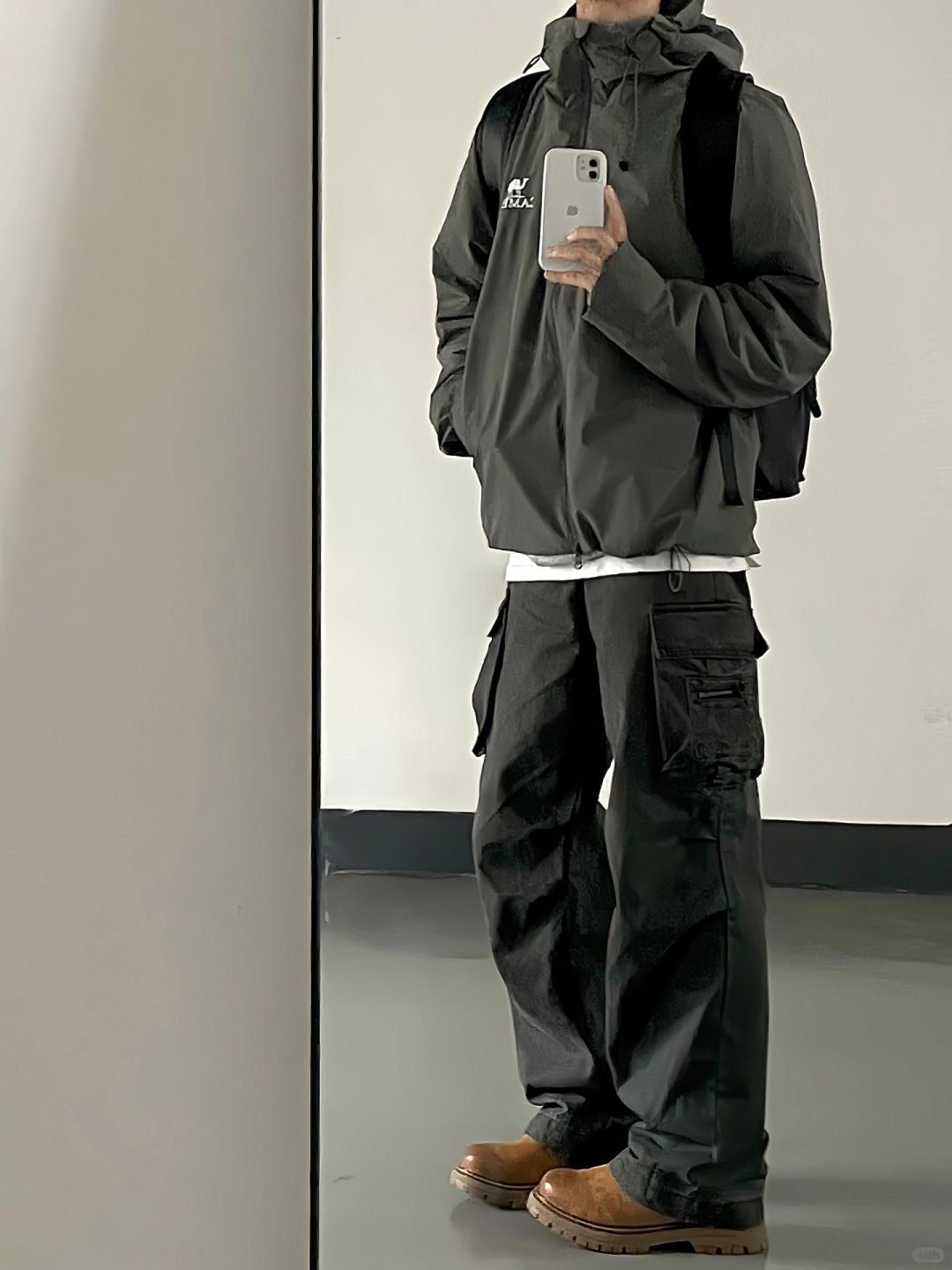 🗻低饱和实用冲锋衣！防水又防污！帅的没边！！
