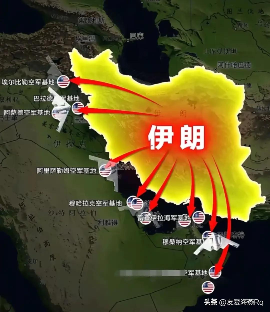 卡塔尔参加打击伊朗？
伊朗的憋屈，前所未有。
伊朗对卡塔尔发起了导弹、无人机，甚