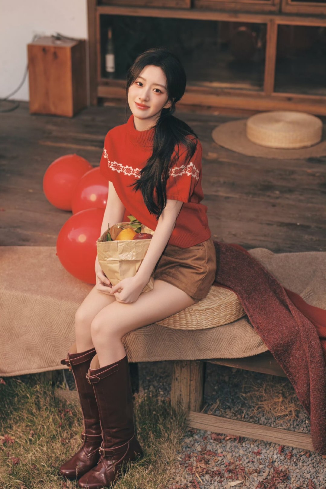 包上恩配套的是不是还有小横幅！红红火火过新年