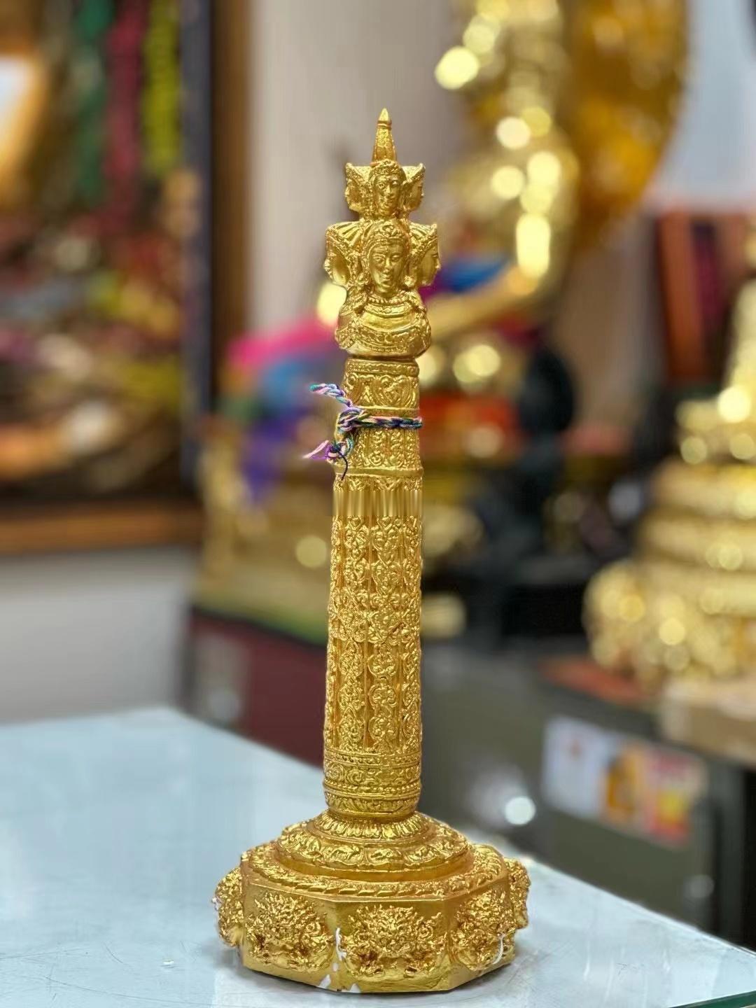 “绍喇猜”泽度金神柱，非真金版本。 