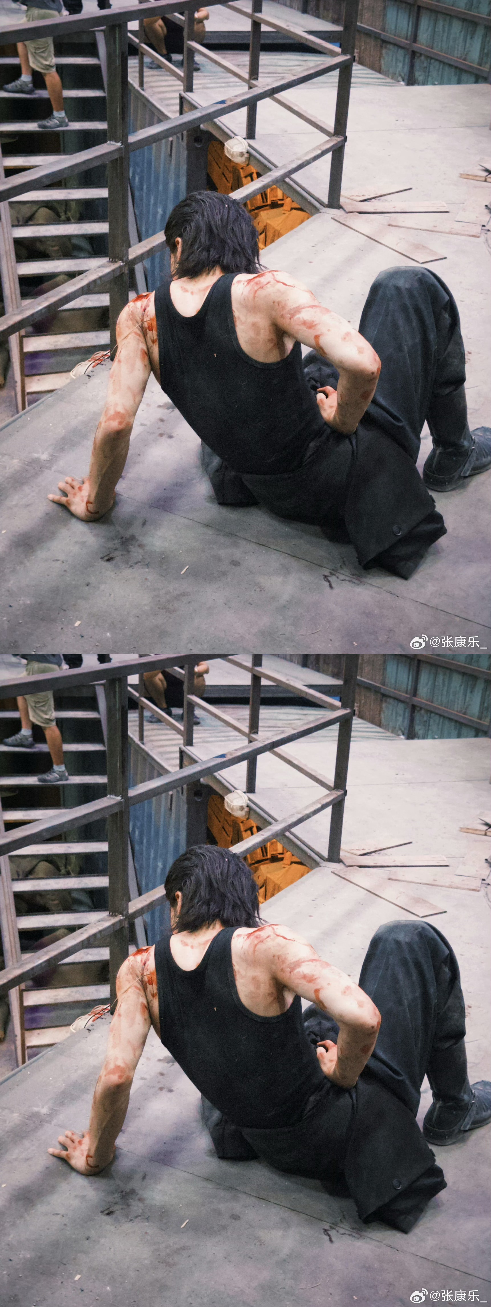 张康乐分享四十七片场碎片.张康乐分享片场碎片 张康乐享片场碎片，这脸这身材太优越