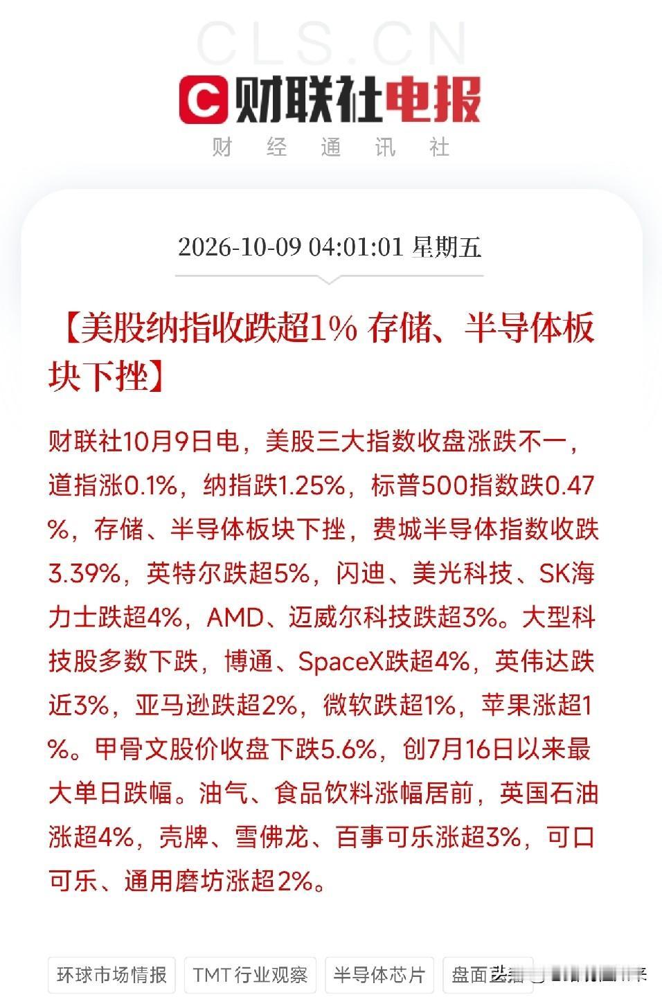 凌晨4点美股收盘，一条消息弹出来，让盯着GPT-6上线和AI算力狂飙的投资者，从