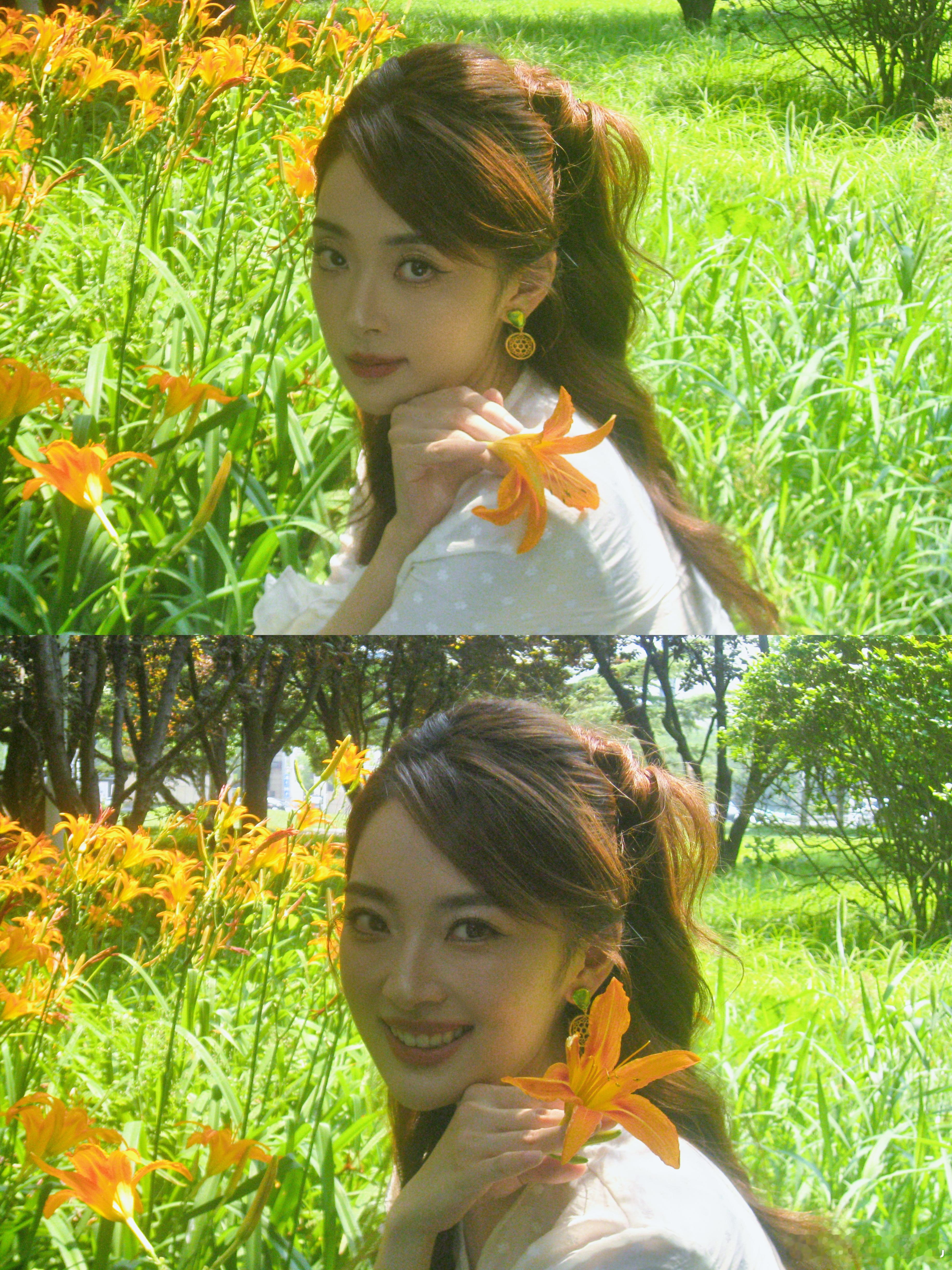 路过夏天的橙色花园 ♡ﾟ                            