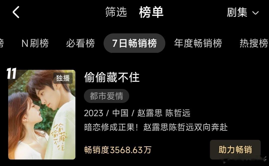海外巨顶赵露思去了泰国预备开演唱会引起巨大回响后，她近三年前的大爆剧偷偷藏不住今