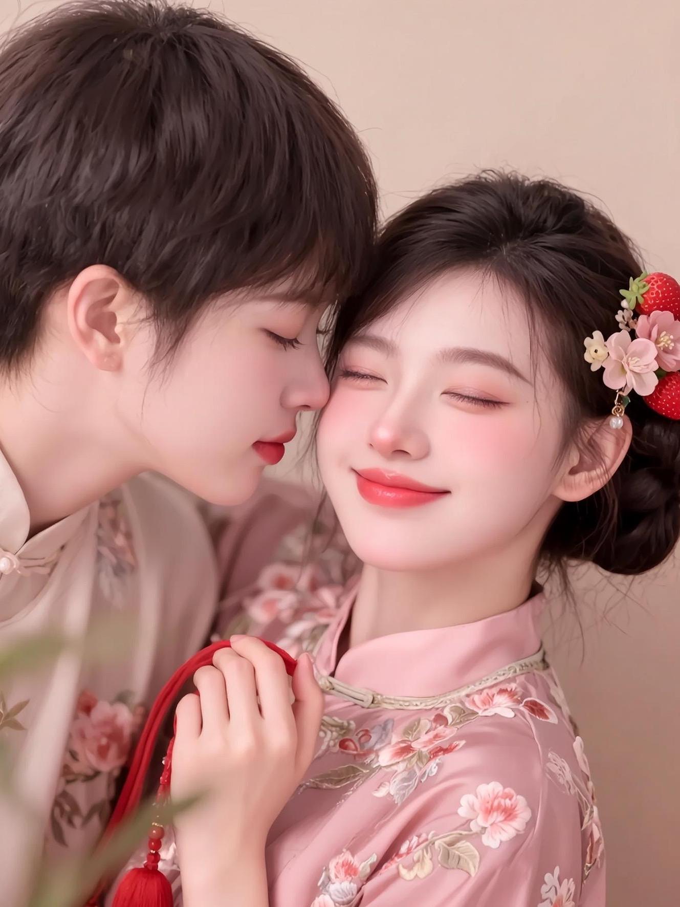 #甜蜜情侣照   