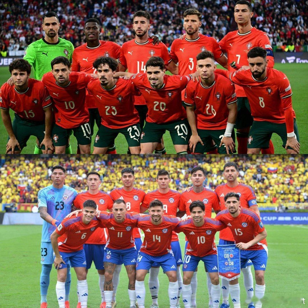 C罗 智利媒体：葡萄牙将于2026年6月8日迎战智利，这场比赛将在2026年世界