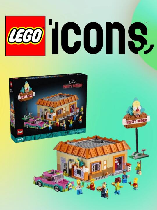 【乐高新品】辛普森汉堡店来啦！