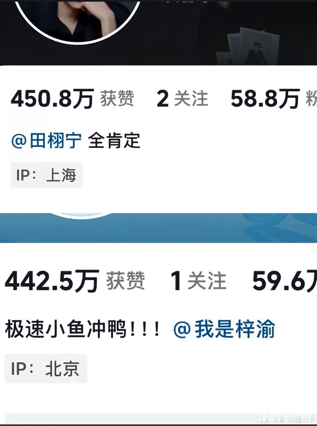 田栩宁 全肯定？？？能不能分析一下梓瑜养的两只猫为啥一个叫大鱼，一个叫小十一啊