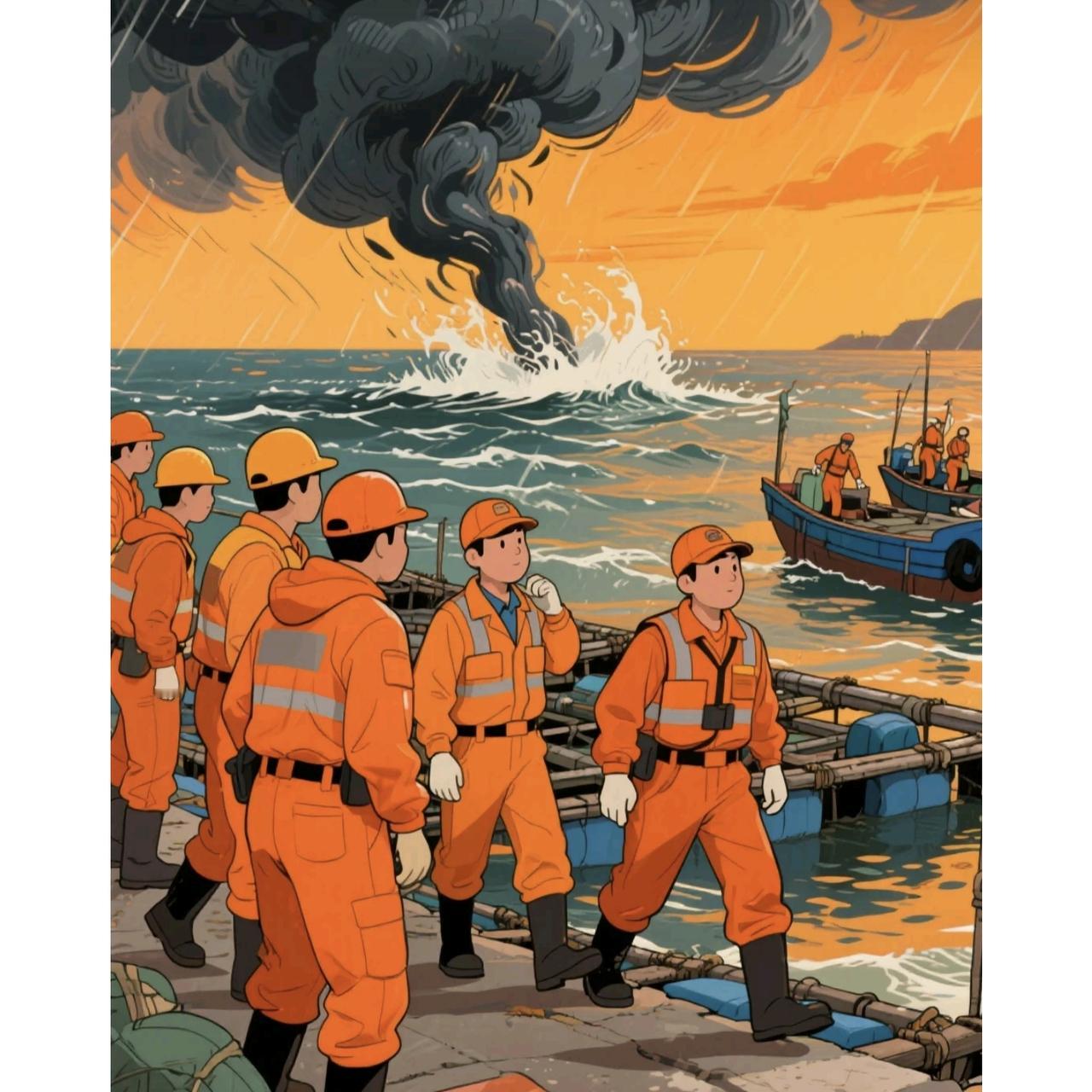 熊猫海警局发布通报，曝光了一起重要案情：4名外籍船员竟携带5支枪和2000发子弹