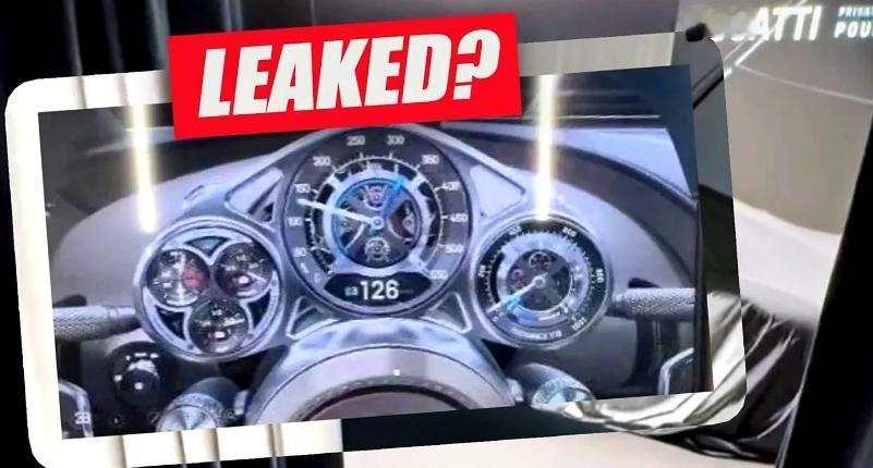 布加迪也用上电机了，表底550km/h不是极限？
日前海外媒体曝光了一张疑似布加